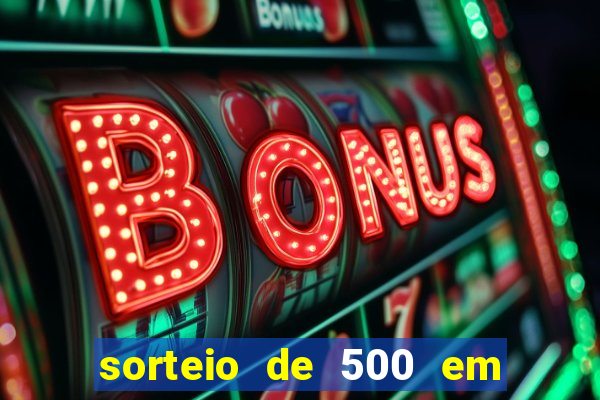 sorteio de 500 em cash toda segunda feira novibet como funciona